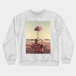 Current Affairs - Surreal/Collage Art Crewneck Sweatshirt